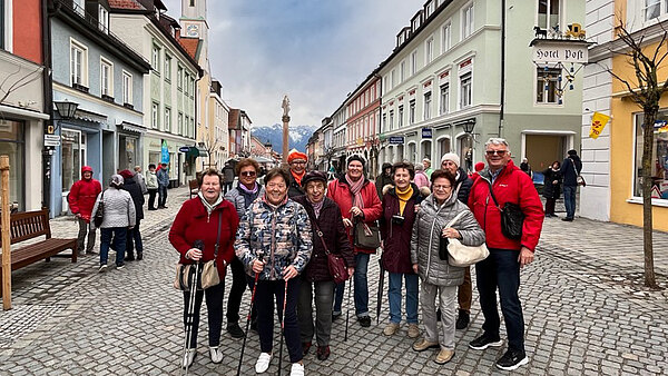 Gruppenfoto in Murnau